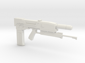 Terminator - Replacement Plasma Gun - 1/6 in White Natural Versatile Plastic