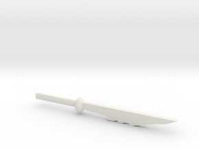 sword1 in White Natural Versatile Plastic