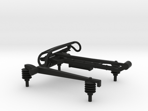 (1:76) BW-HS Pantograph (Lowered) in Black Smooth PA12
