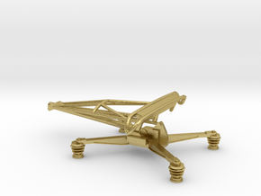 1:76 Class 86 Pantograph (in it's lowered position in Natural Brass