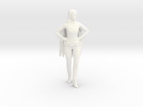 Batman - Batgirl - 1.24 in White Processed Versatile Plastic