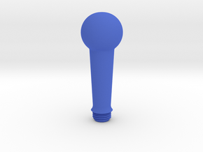 Joystick Stem with ball top in Blue Smooth Versatile Plastic