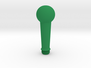 Joystick Stem with ball top in Green Smooth Versatile Plastic