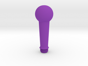 Joystick Stem with ball top in Purple Smooth Versatile Plastic