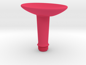 Joystick Stem with concave oval top in Pink Smooth Versatile Plastic