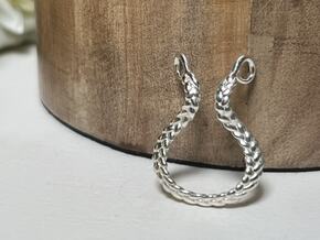 Ring Holder Necklace in Polished Silver: Extra Small