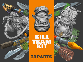 Horcanz Heroes : Kill Team Kit in Smooth Fine Detail Plastic