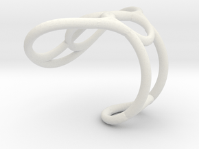 Ring 1.1 in White Natural Versatile Plastic