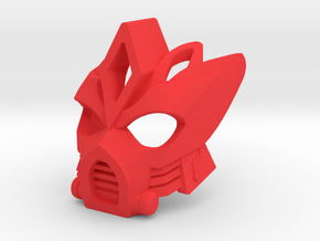 Toa Nikila's Great Mask of Possibilities in Red Smooth Versatile Plastic