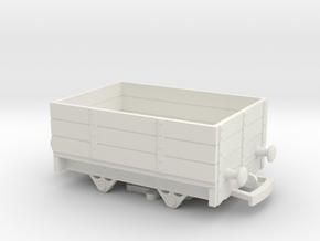 HO/OO Short Wheelbase Plank Truck Bachmann V2 in White Natural Versatile Plastic