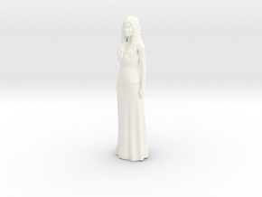 Serenity - Inara in White Processed Versatile Plastic