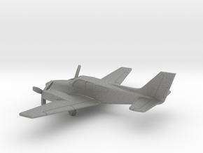 Beechcraft D55 Baron in Gray PA12: 1:144