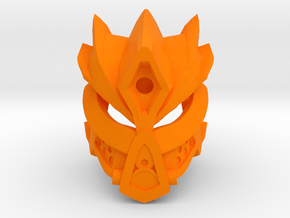 Great Mask of Possibilities [Galvanized] in Orange Smooth Versatile Plastic