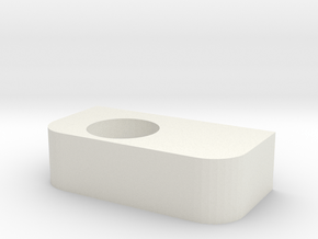 Balance Slider in White Natural Versatile Plastic