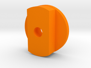 Planoconcave Lens Holder Cartridge in Orange Processed Versatile Plastic