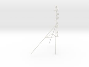 UT 704 bow mast (1:50) in White Natural Versatile Plastic