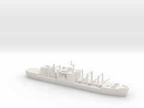 1/700 Scale USS Mars AFS-1 in White Natural Versatile Plastic