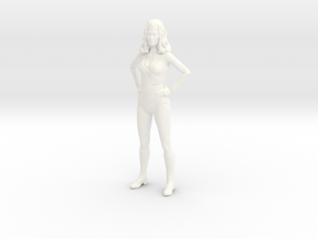 Wonder Woman: Wonder Girl (Deb Winger) in White Processed Versatile Plastic