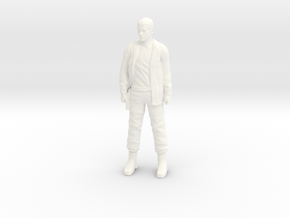 Serenity - Jayne Standing in White Processed Versatile Plastic