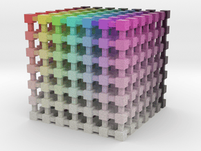 HSV/HSB Color Cube: 2 inch in Matte High Definition Full Color