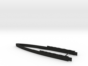 1/700 A-H Battle Cruiser Design Id Stern in Black Smooth Versatile Plastic