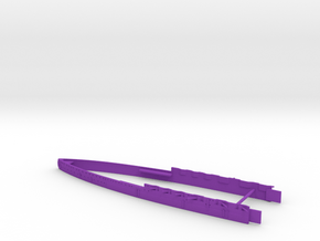 1/700 A-H Battle Cruiser Design Id Stern in Purple Smooth Versatile Plastic