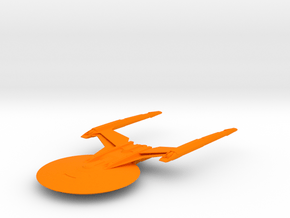 Shepard Class / 14cm - 5.5in in Orange Smooth Versatile Plastic