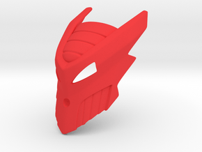 Noble Kanohi Avsa in Red Smooth Versatile Plastic