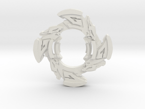 Beyblade Dragoon GT | Plastic Gen Attack Ring in White Natural Versatile Plastic