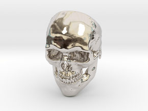 Mammoth Skull Ring! in Platinum