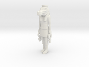 LOST - Taweret Statue - Custom in White Natural Versatile Plastic