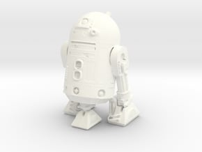 Star Wars - R2D2 - 1:18 in White Processed Versatile Plastic