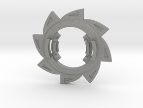 Beyblade Riptide | Anime Attack Ring in Gray PA12