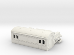 HO/OO Hornby Works Unit/Baggage Coach Bachmann in White Natural Versatile Plastic