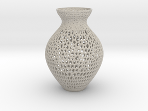 Segment Vase in Natural Sandstone