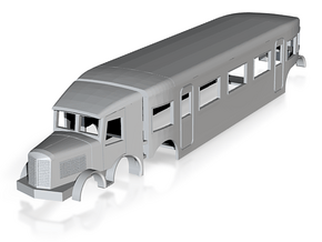 0-120fs-micheline-type-9-railcar in Tan Fine Detail Plastic