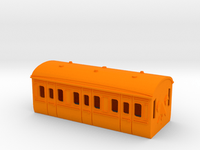 HO/OO Hornby TTTE Branch Coach v1 Shell in Orange Smooth Versatile Plastic