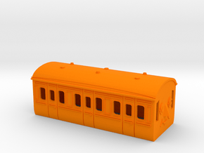 HO/OO Hornby TTTE Branch Coach v2 Shell in Orange Smooth Versatile Plastic
