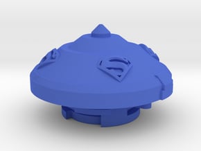 Beyblade Superman | Custom Blade Base in Blue Processed Versatile Plastic