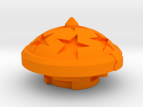 Beyblade King Kai Kanji | Blade Base | DBZ in Orange Processed Versatile Plastic