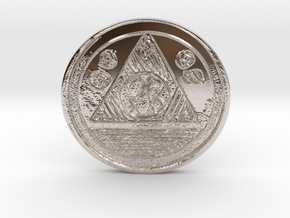 AI CREATED COIN in Platinum