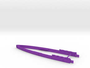 1/700 A-H Battle Cruiser Design Ie Stern in Purple Smooth Versatile Plastic
