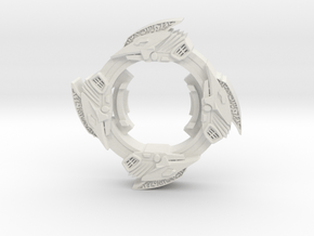 Beyblade Dragozord | Custom Attack Ring in White Natural Versatile Plastic