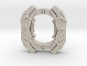 Beyblade Tyrannozord | Custom Attack Ring in Natural Sandstone