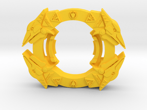 Beyblade Pterazord | Custom Attack Ring in Yellow Processed Versatile Plastic