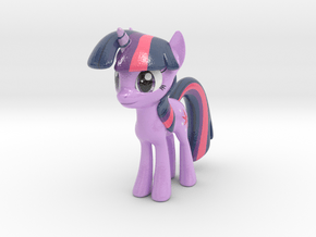 My Little Pony - Twilight in Smooth Full Color Nylon 12 (MJF)