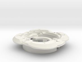 jinnius mfb Clear wheel in White Natural Versatile Plastic