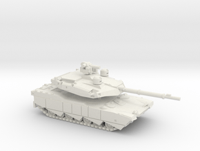 AbramsX in White Natural Versatile Plastic: 1:160 - N