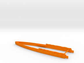 1/700 A-H Battle Cruiser Design If Stern in Orange Smooth Versatile Plastic