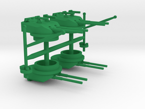 1/700 A-H Battle Cruiser Design If Main Armament in Green Smooth Versatile Plastic